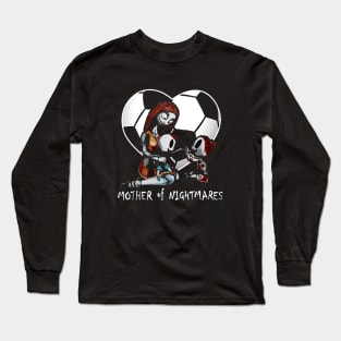 Mother Of Nightmares Two Son Family Heart Happy Mother Long Sleeve T-Shirt